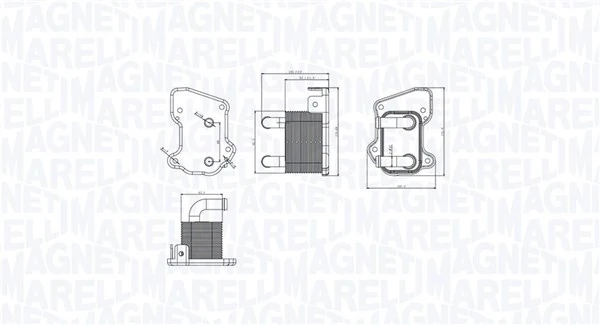 Oil Cooler, engine oil